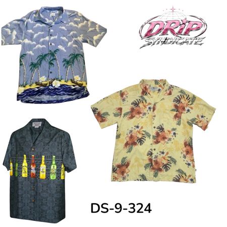 Camisetas do Paraíso Havaiano Tropical Vibes Only (DS-9-324)