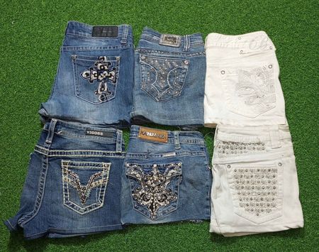 VIGOSS AND OTHER MIX BRANDS MINI SKIRTS (C 418)