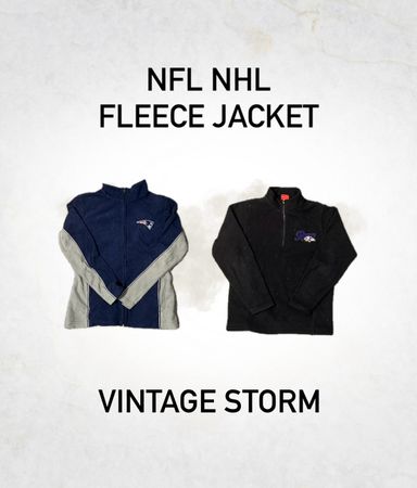 NFL NHL Fleece-Jacken