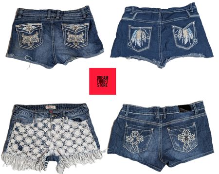 DESIGNER WOMEN'S Y2K INSPIRED SEXY SHORTS