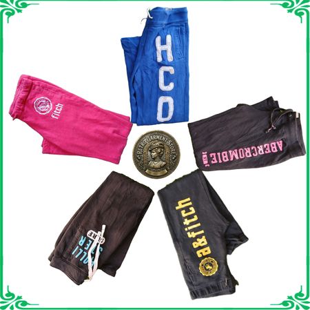 Hollister Abercrombie Ladies Y2K Vintage Cuffed Sweatpants Pajamas Lot A79
