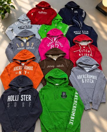 Holister Abercrombie & Fitch Aeropostale Mélange de sweat-shirts à capuche