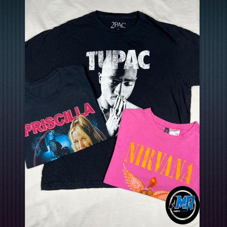 Music printed t-shirts