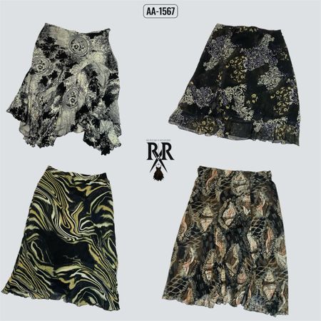 Jupes en polyester Y2k Dark Elegance Mix (AA-1567)