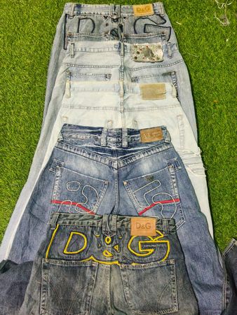 D&G and armani jeans