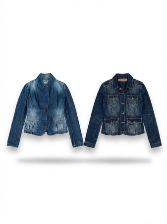(FV-2283) Y2K Denim Jackets / Coat