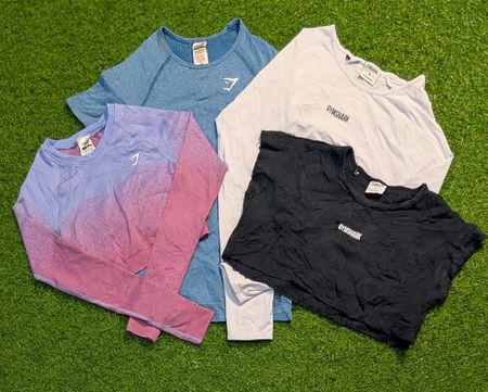 6890 - Gymshark Tank top, plain t-shirt