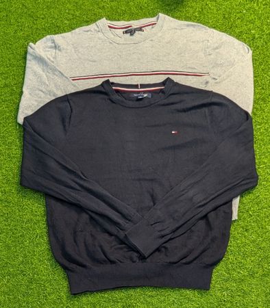 8045 - Tommy Hilfiger Suéteres de Mangas Curtas e Longas