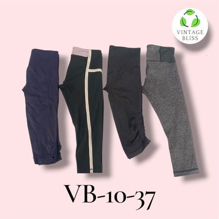 Lululemon Capri Wholesale Bundle – Assorted Styles  (VB-10-37) 9 piece
