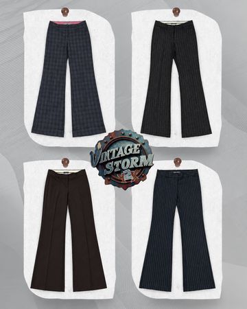 Y2K Office Pants