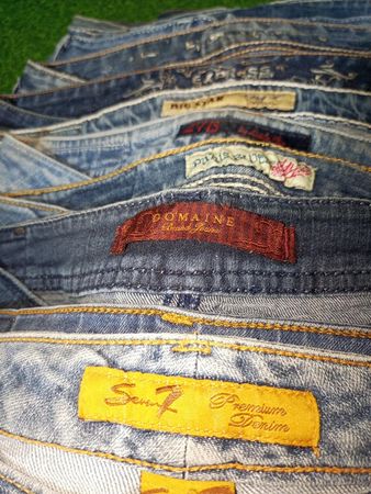 SEVEN7 AND OTHER BRAND JEANS WOMAN WEAR FLARE BOOTCUT (B 136)