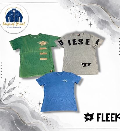 Diesel,Calvin klein&more round neck t shirts