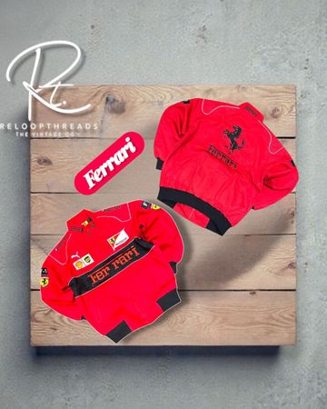 UpCycled Ferrari Racing Jacket
