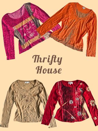 Y2K Hippie Chic Edit Babytees(TH/583)