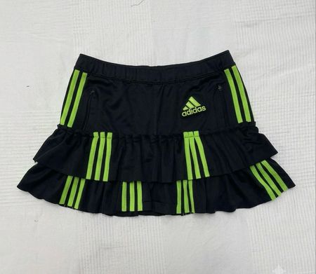 Upcycled Adidas Double-Ruffle Mini (DV -07)