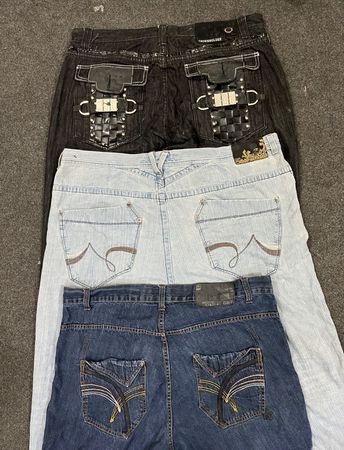 Y2K Jeans - Bt em 32 ( 10 pcs)