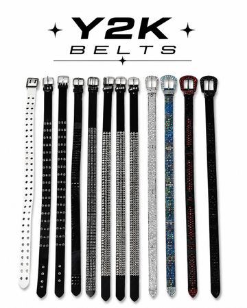 Y2k belts
