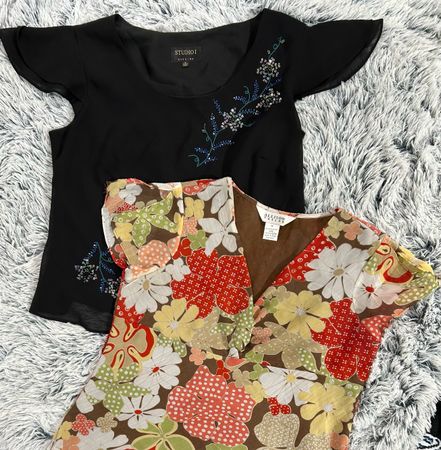 Y2k Blouse (1235)