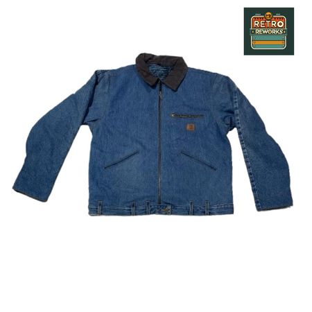 Giacca in tela di denim Carhartt riciclato