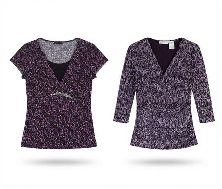 (FV-2384)Top Vintage a Motivo Y2K – Mix di Fiori e Paisley per Donne