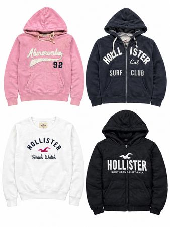 Hollister Abercrombie & Fitch hoodies
