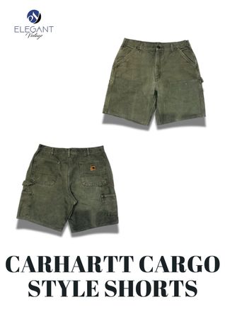 UPCYCLED Carhartt Cargo Style Shorts - EVR0253