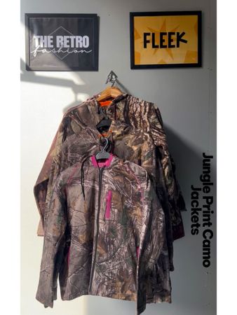 Veste camouflage imprimé jungle.        #785