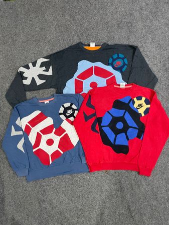 Upcycled Nike Patchwork Sweatshirt