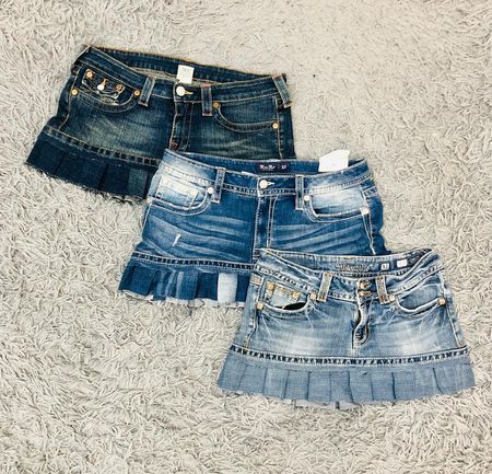 Upcycled Denim Skirts - EVR0337