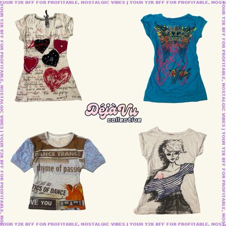 Y2K Euro Tops