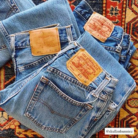 Calças Jeans Levis Autênticas para Mulheres