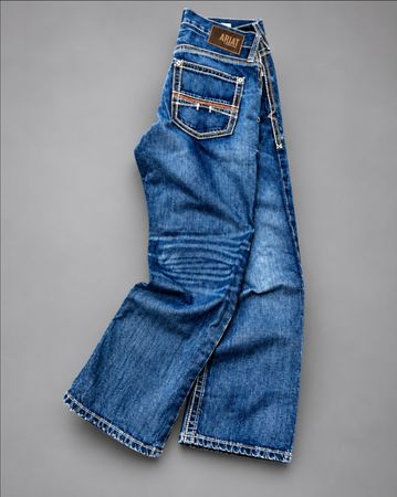 Jeans ricamati Y2k