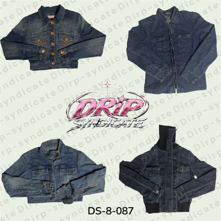 Veste en denim vintage Y2K | Guess et plus (DS-8-87)