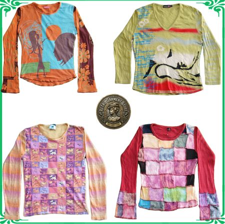 Y2K ladies blouse collection Vintage & Y2K Women's Long Sleeve Blouses Bundle