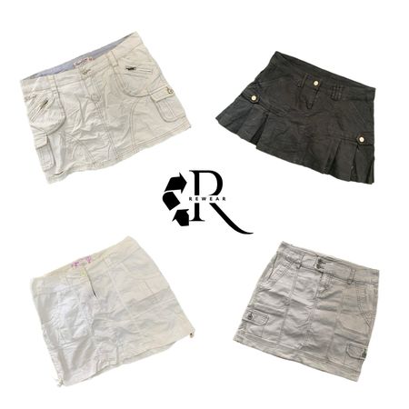 Jupe en denim mini Y2K Cyber Girl Era RW-2555