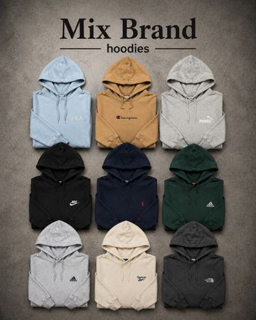 Mix brand hoodie