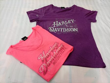 CR12187 Vintage Harley Baby Tees
