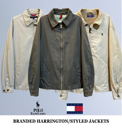 Premium Harrington Style Jackets including Tommy Hilfiger and Ralph Lauren