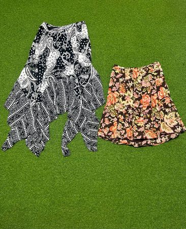 Yv1111 Printed Skirts 20P