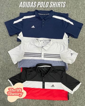 🔴 Adidas Polo Shirts - (24/09)