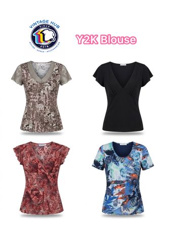 Y2K Blouse