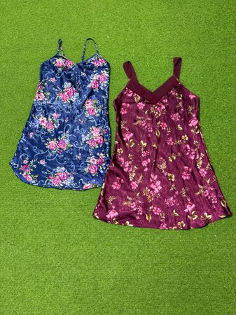 Yv150 Printed Slip Dress 13P