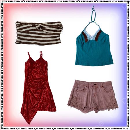Bratz Doll Wardrobe- tops, dresses, skirts (SS-2672)