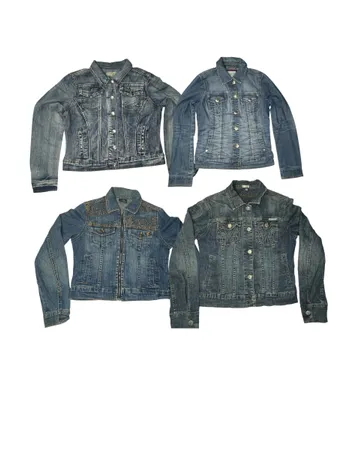 Y2K denim jacket | V-T695