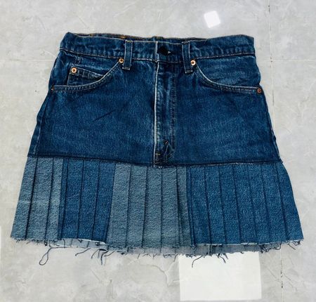 Saia de Jeans RECICLADA - EVR0330