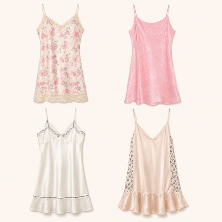 Y2k Fairycore Slip Dresses
