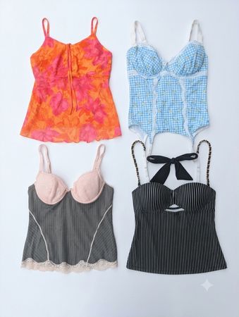 Y2K cime tops 15 pcs