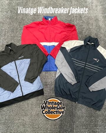 🔴 Jaquetas Vintage Windbreaker - (22/09)