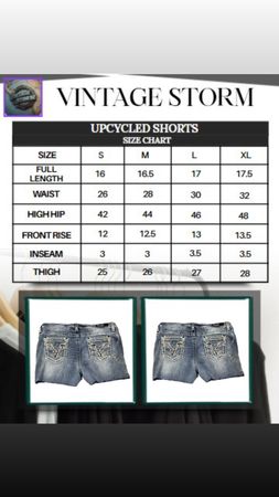 Upcycled Y2K Denim Shorts
