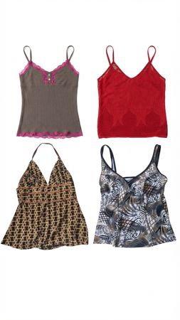 Y2K cemi tops 12 pcs